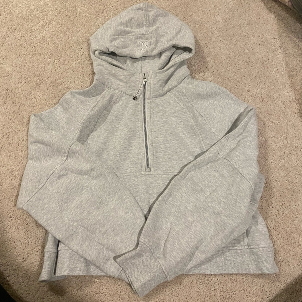 Lululemon Scuba Oversized Half Zip Hoodie